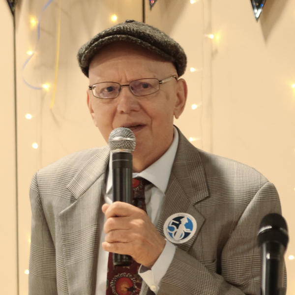 Ron Woznow, Mayor of City of Powell River at the 50th birthday celebration